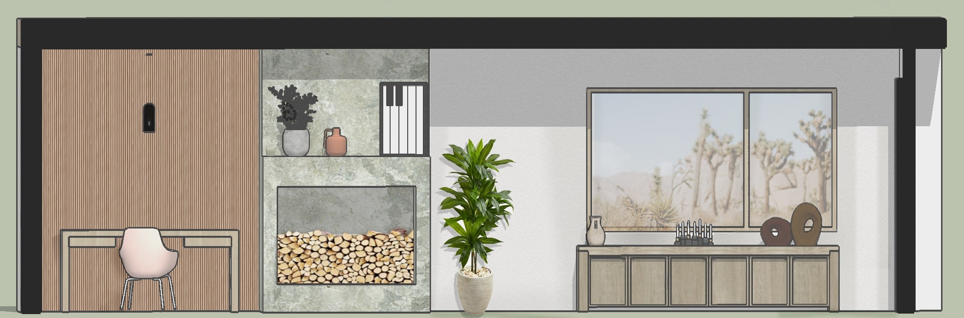 Desert Solace Interior